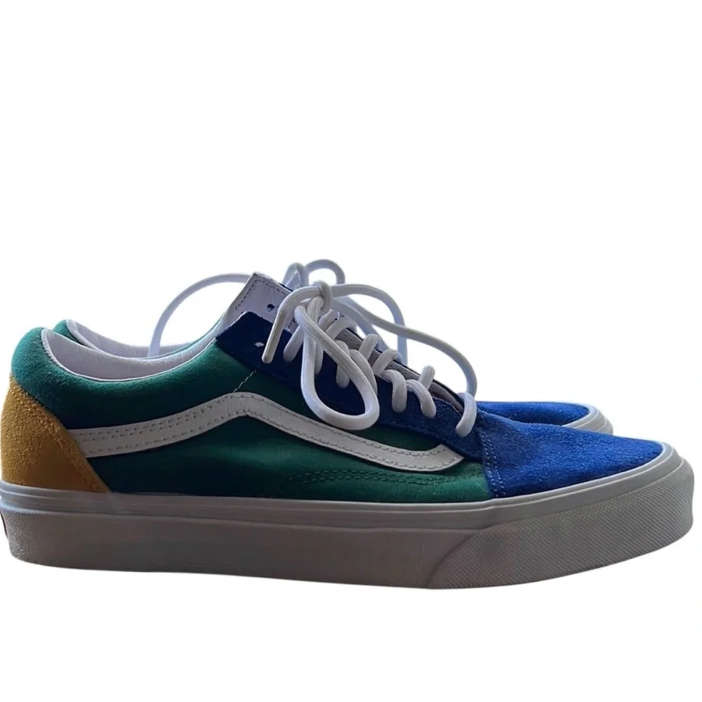 Vans Old Skool Yacht Club Low-Top Colorblock Sneakers